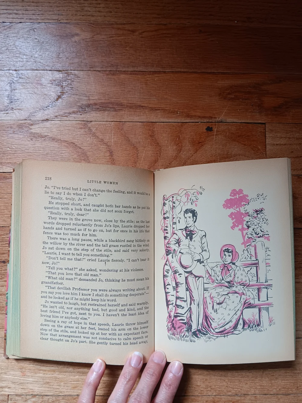 Vintage Little Women By Louisa May Alcott 1955 Edition Hard Cover Book